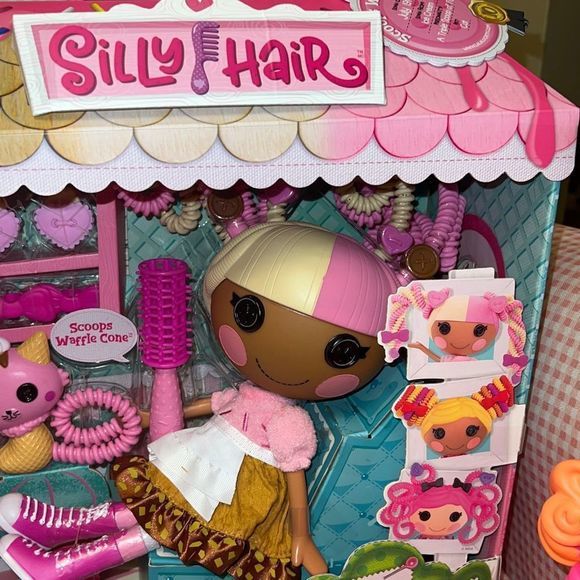 LAST BNIB Silly Hair Lalaloopsy Doll Scoops Waffle Cone‎ with Accessories and … - Picture 4 of 11
